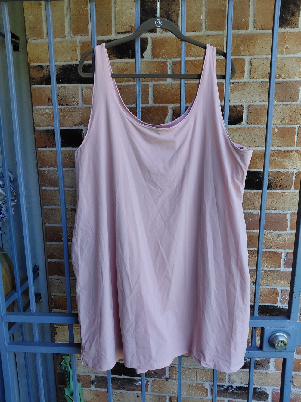 Nike Women's Light Pink Sleep Slip Tank